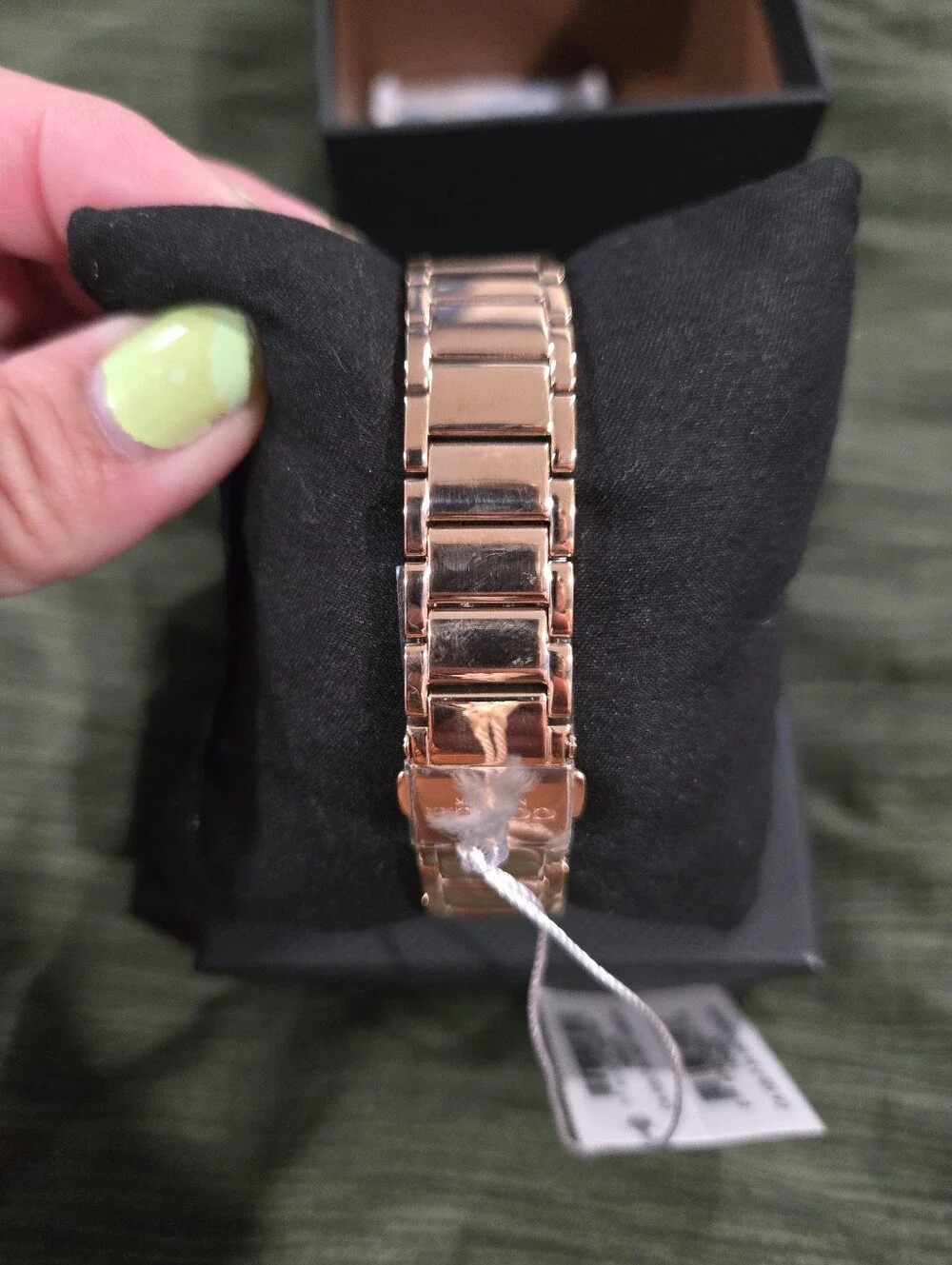COACH Perry Women’s Rose Gold Tone Stainless Steel Bracelet Watch
